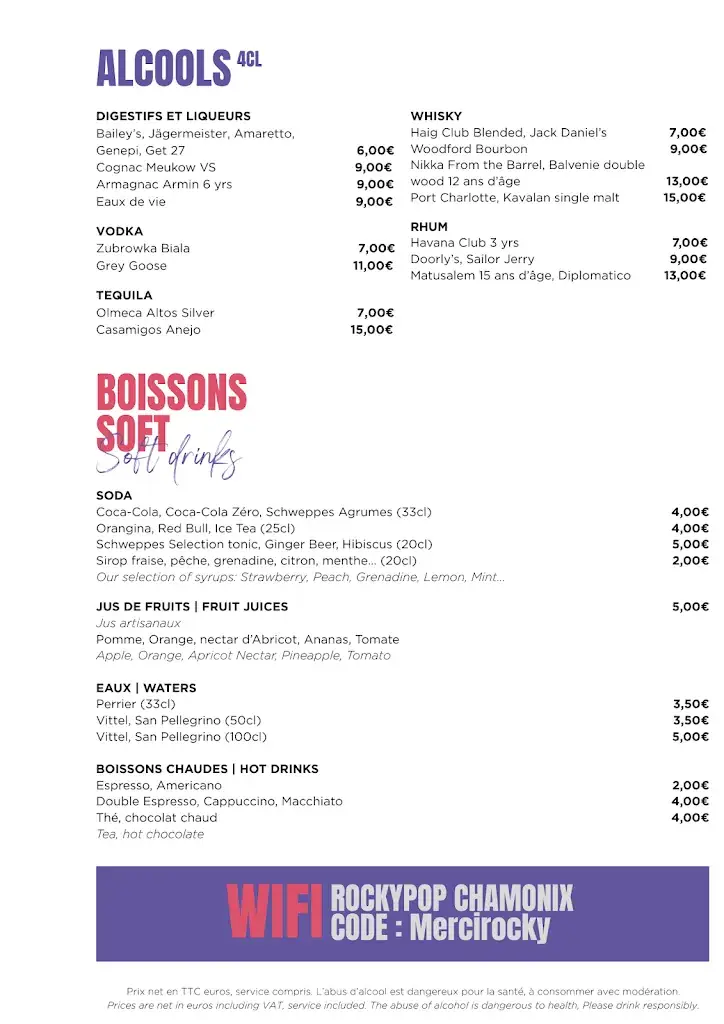 Menu_Restaurant & Bar - RockyPop Chamonix - Les Houches_Houches_immagine_3