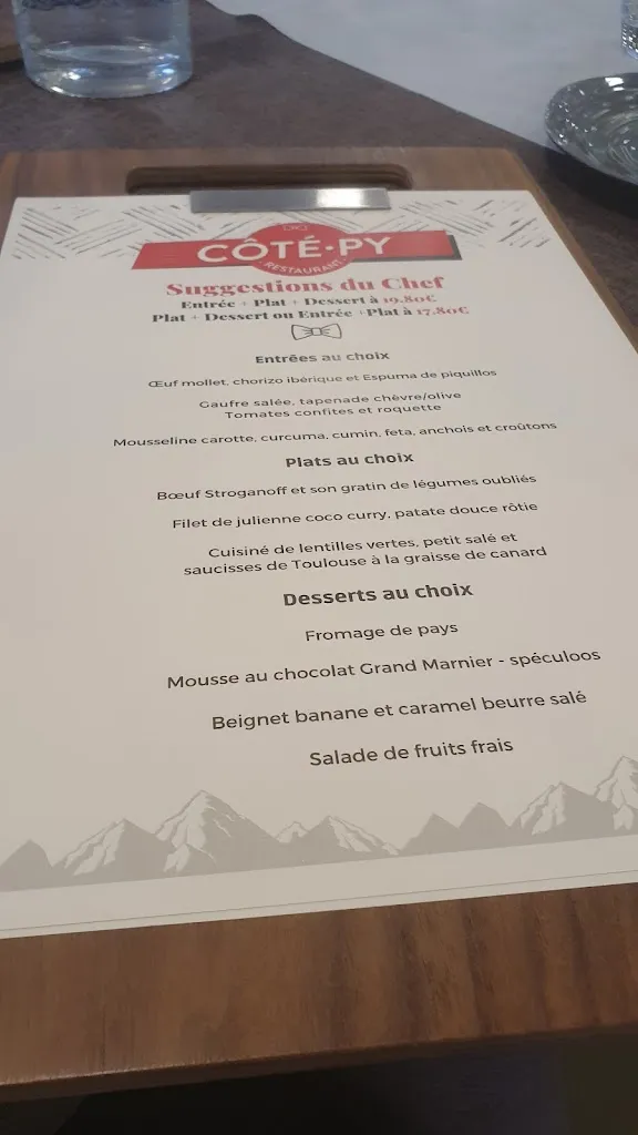 Menu_Côté-Py Restaurant_Juillan_immagine_2