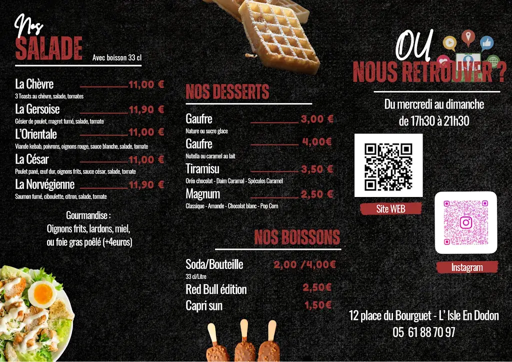 Menu_Pizzeria L'Escale_L'Isle-en-Dodon_image_1