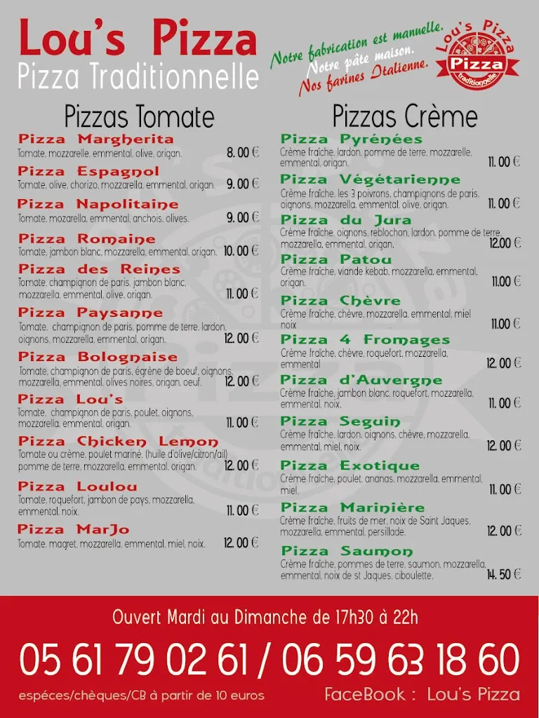 Menu_Lou's Pizza_L'Isle-en-Dodon_image_1