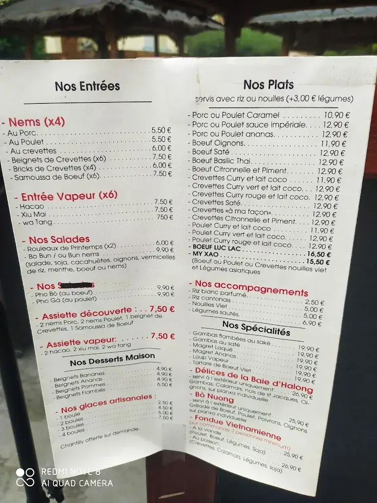 Menu_La Table de Mai Ly_Ille-sur-Têt_immagine_2