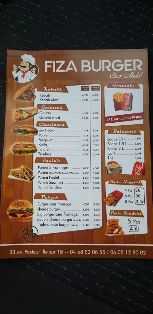 Menu_Fiza burger_Ille-sur-Têt_image_2