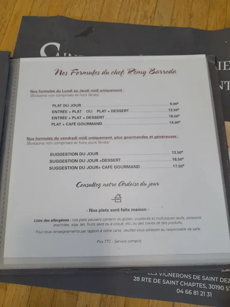 Menu_La Brasserie_Calmette_image_4