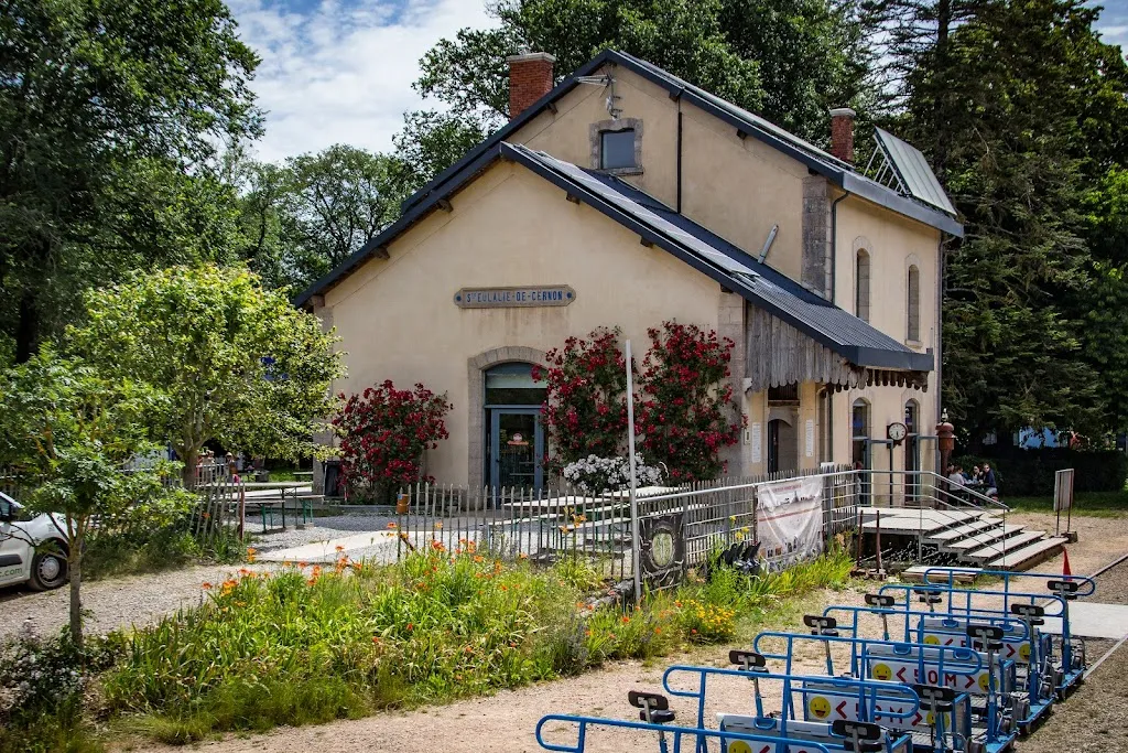 Vélorail et train touristique du Larzac ristorante a Sainte-Eulalie-de-Cernon