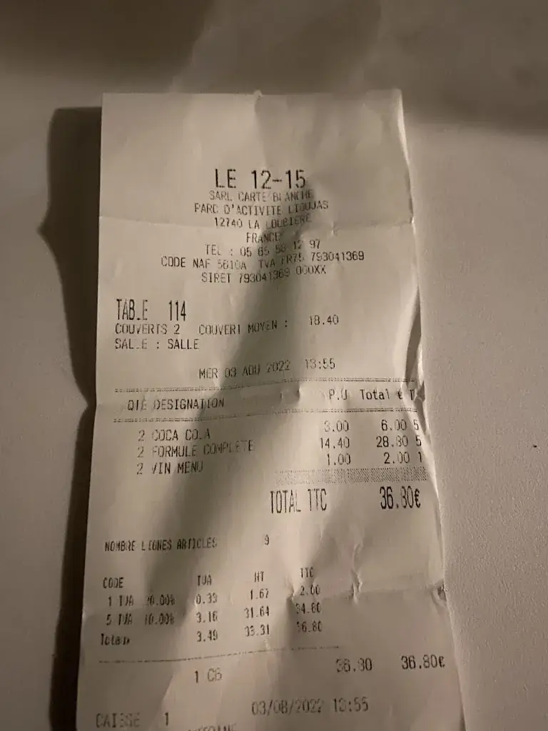 Frédéric Jean de France_Restaurant Le 12-15_Loubière_review