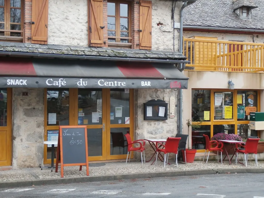 Café du Centre restaurante en Fouillade