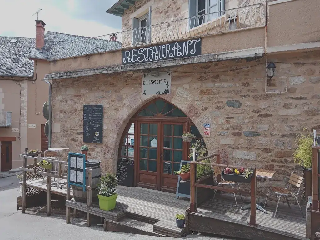 L'insolite restaurante en Najac