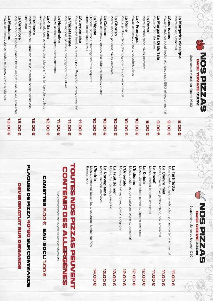 Menu_La pizza du Rouergue_Fouillade_imagen_1