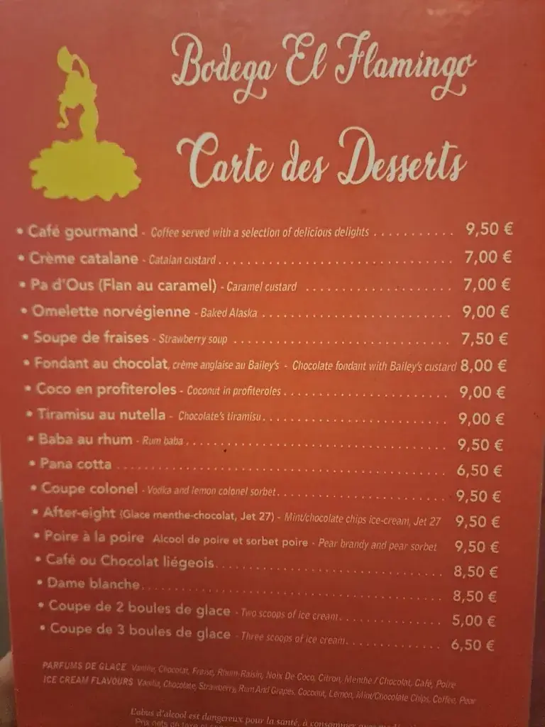 Menu_Bodega el Flamingo_Leucate_image_3