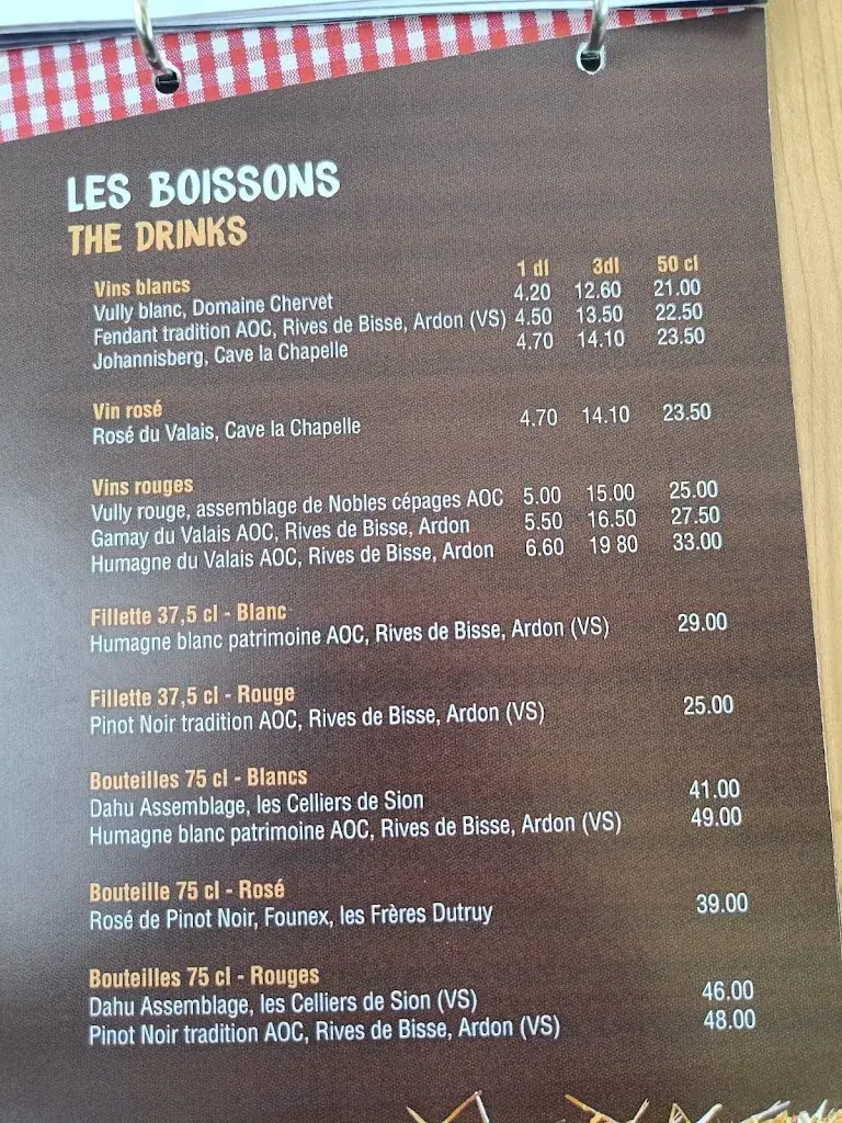 Menu_Fromagerie d'alpage de Moléson_Moléson_image_4