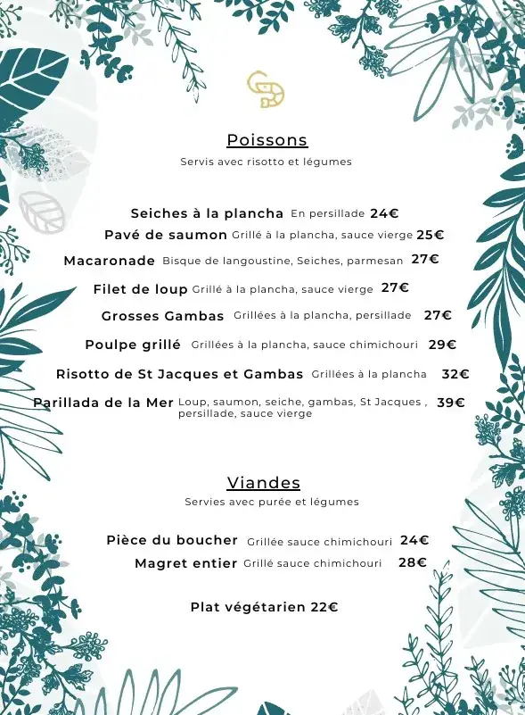 Menu_Restaurant Le Sud - La Grande Motte_Grande-Motte_image_3