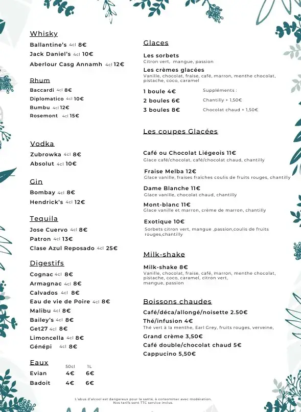 Menu_Restaurant Le Sud - La Grande Motte_Grande-Motte_image_4