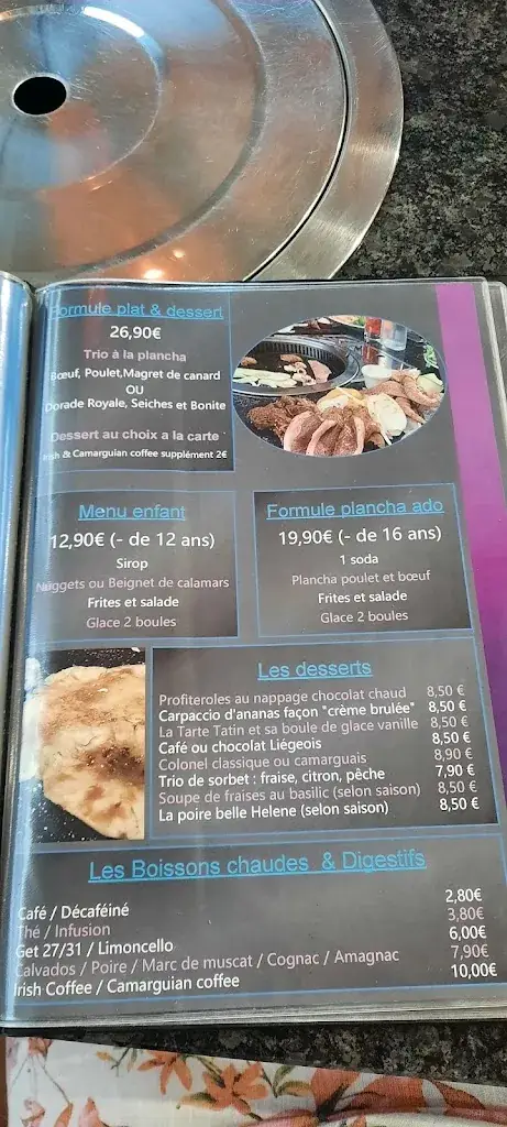 Menu_La table à plancha (La Grande Motte)_Grande-Motte_immagine_2