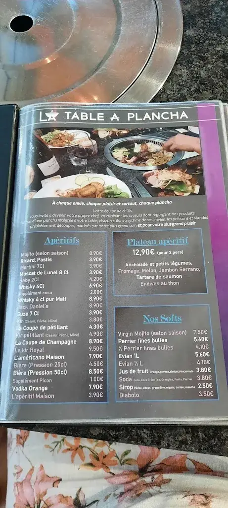 Menu_La table à plancha (La Grande Motte)_Grande-Motte_immagine_4