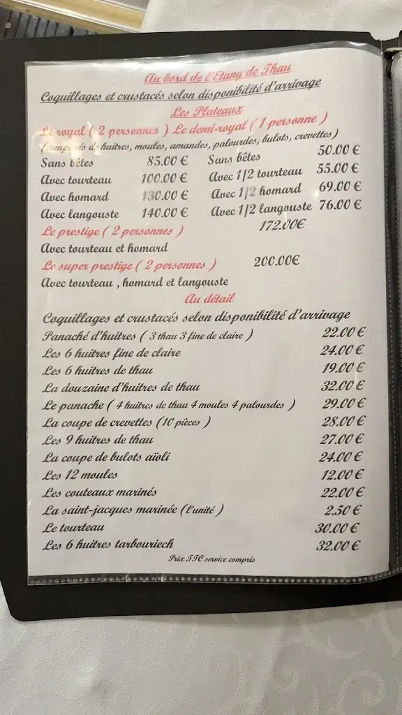 Menu_Le Clippers_Grande-Motte_image_1