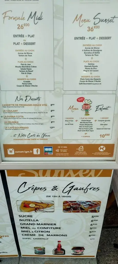 Menu_Sunset-LGM - Restaurant la Grande Motte _Grande-Motte_image_4