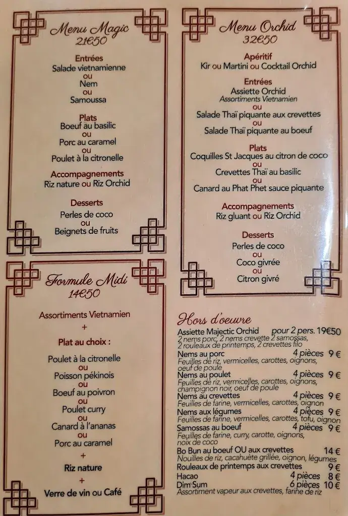 Menu_Majestic Orchid_Grande-Motte_image_4