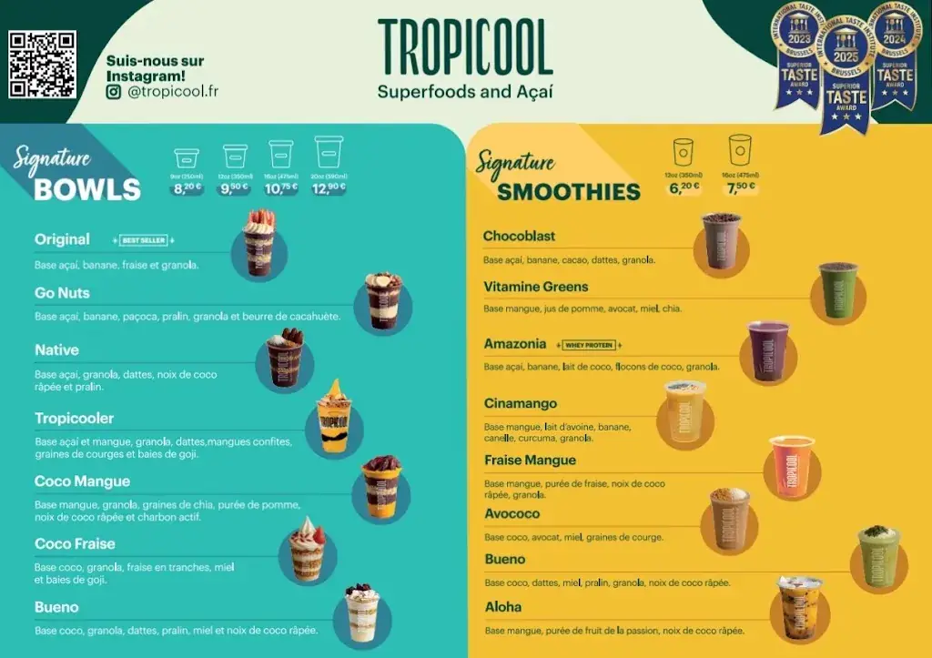 Menu_Tropicool La Grande-Motte_Grande-Motte_image_2