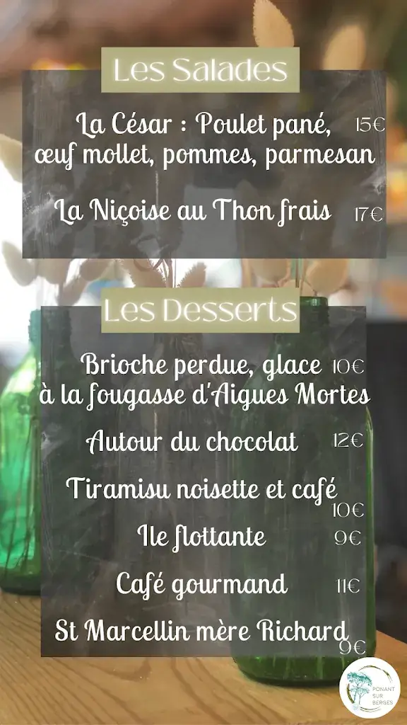 Ponant Sur Berges_Grande-Motte_menu_image_1