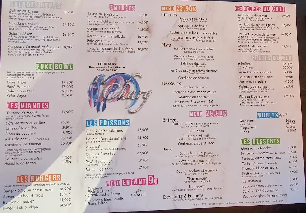 Menu_LE CHARY LGM_Grande-Motte_image_1