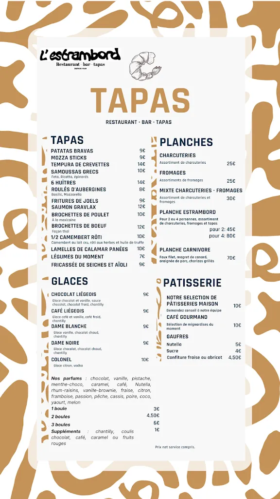 Menu_L'Estrambord - La Grande Motte_Grande-Motte_image_1