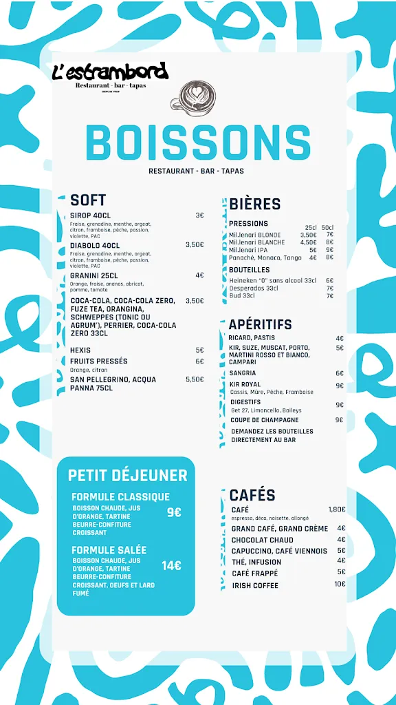 Menu_L'Estrambord - La Grande Motte_Grande-Motte_image_4