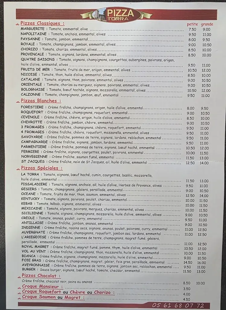 Menu_Pizza la torra_Tour-du-Crieu_image_1