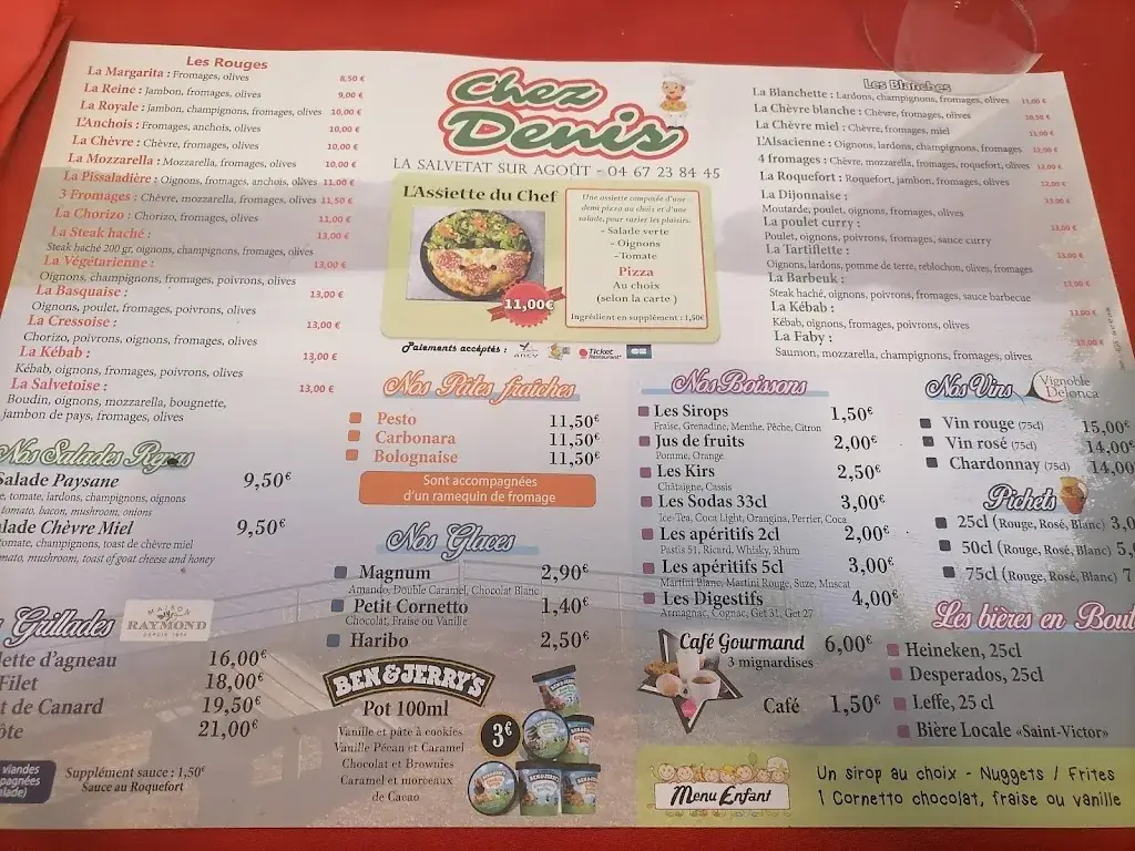 Menu_Chez denis_Salvetat-sur-Agout_image_1