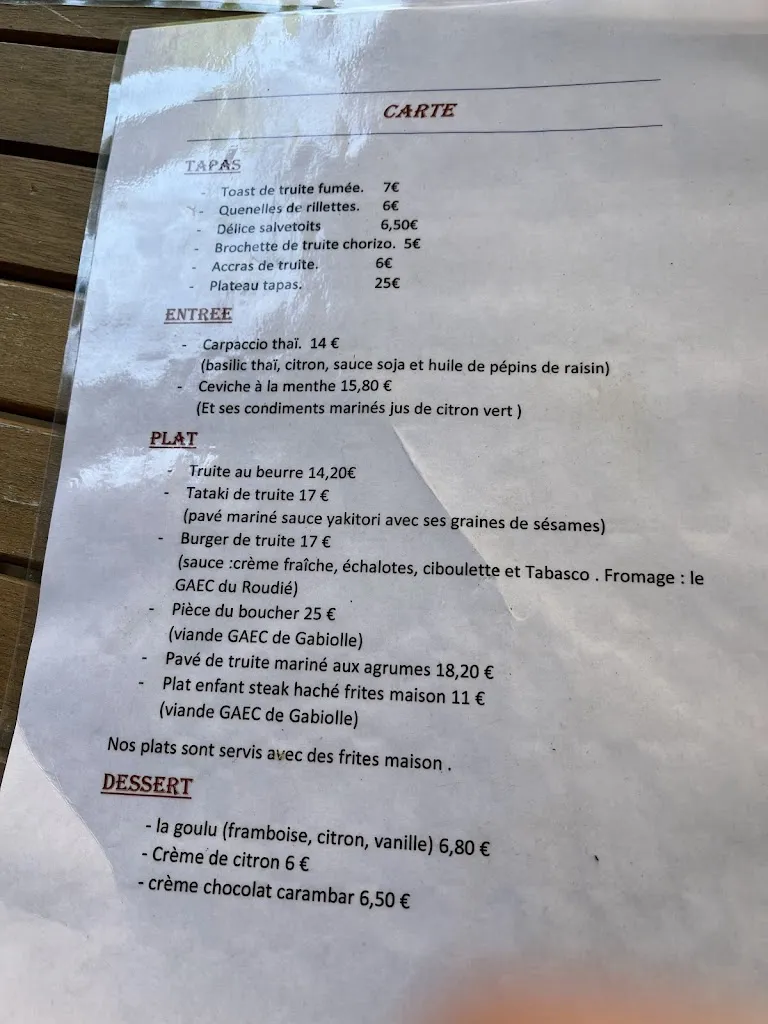 Menu_Pisciculture les Uguettes_Salvetat-sur-Agout_image_1
