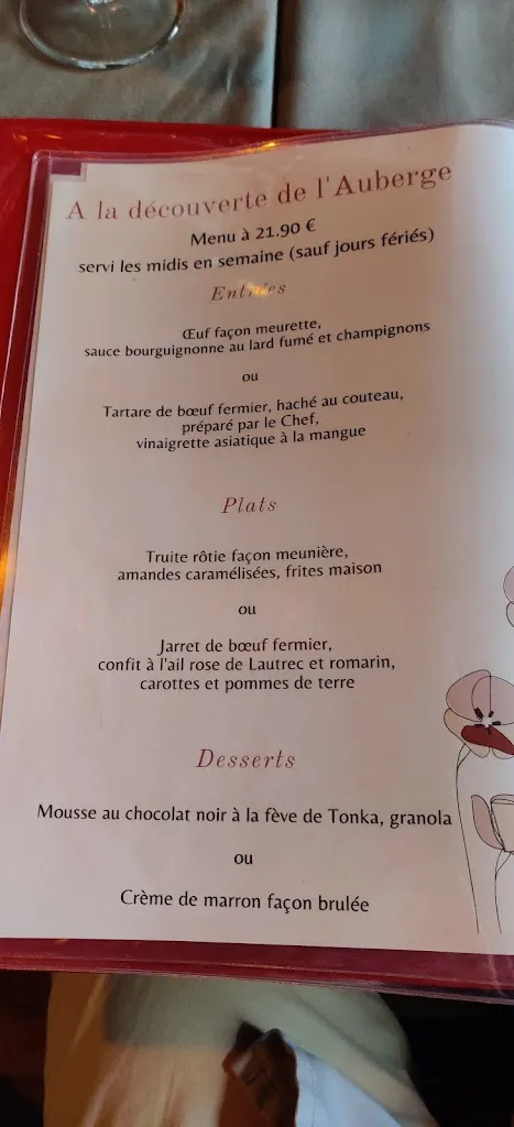 Menu_Auberge des Consuls_Salvetat-sur-Agout_image_3