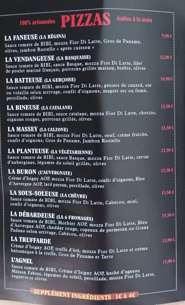 Menu_La fabrique 