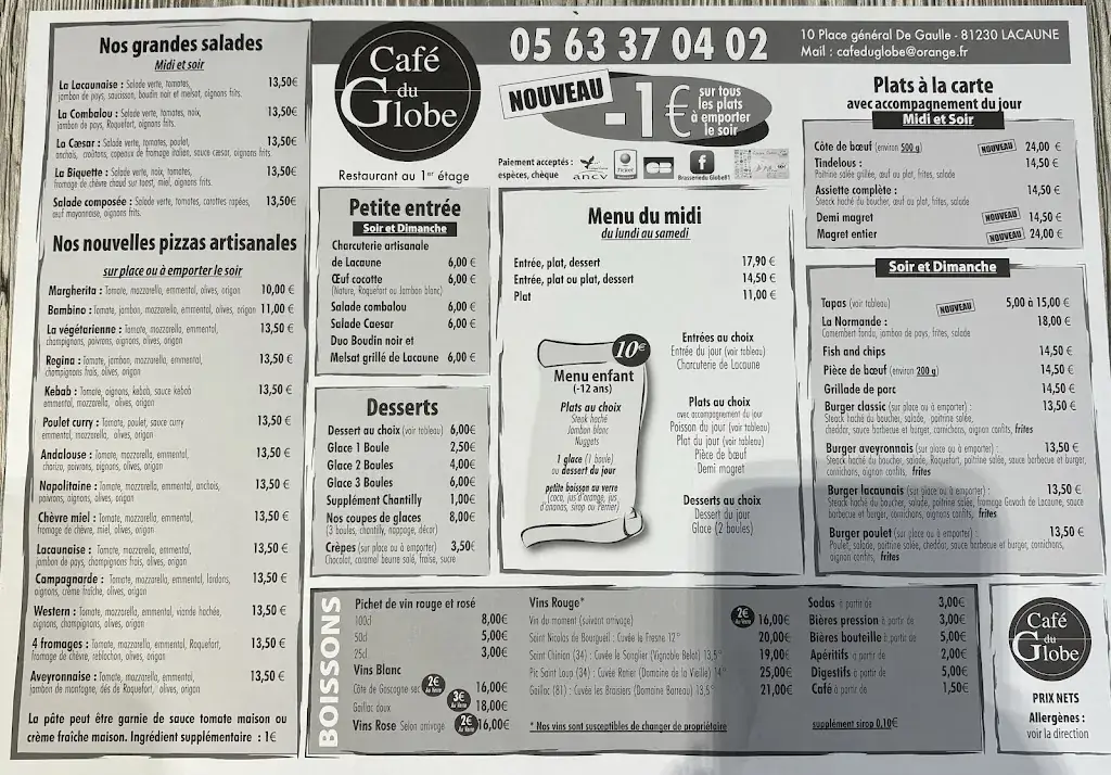 Menu_Brasserie du Globe_Lacaune_image_3