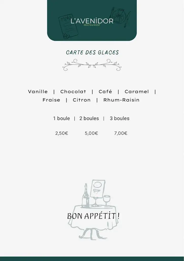 Menu_Restaurant l’Avenidor_Lacaune_image_2