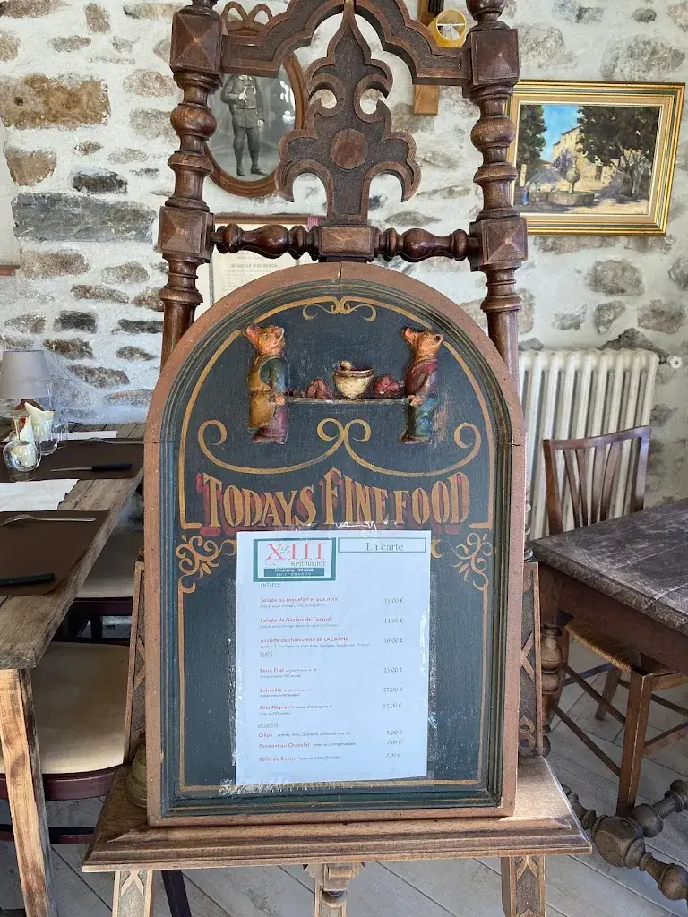 Menu_RESTAURANT Le13_Lacaune_image_1