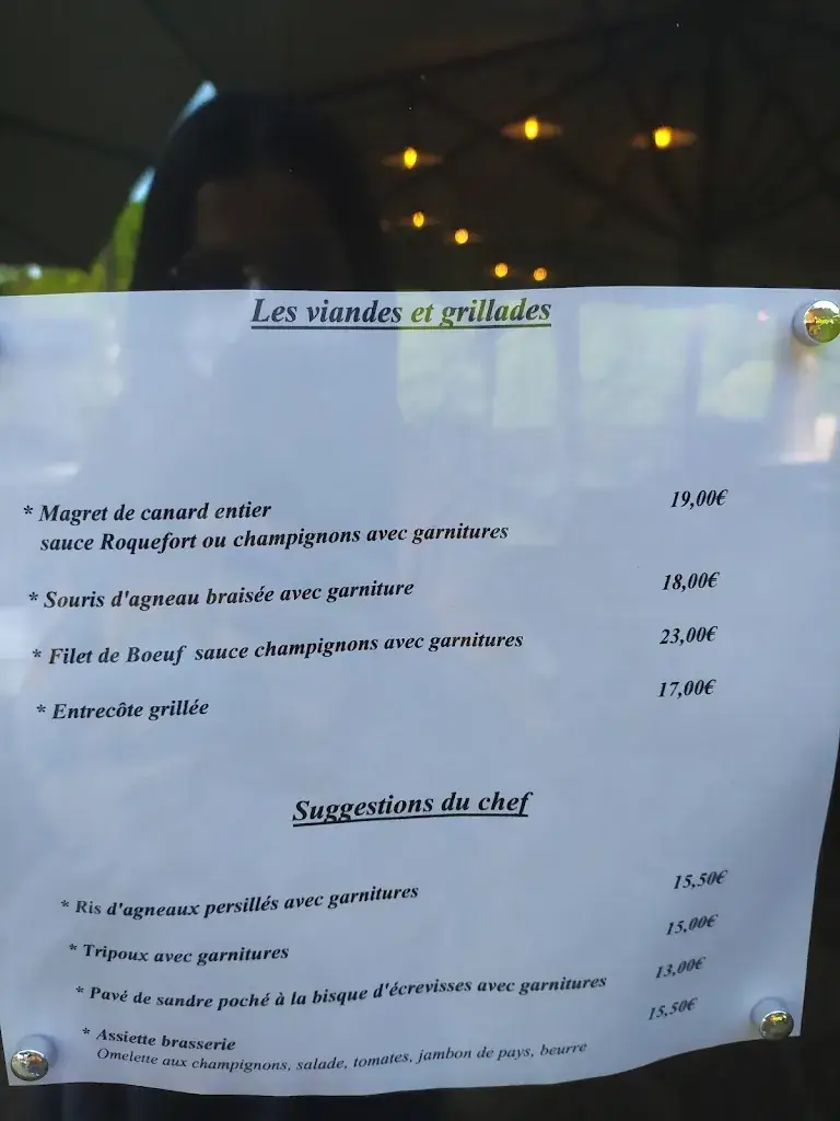 Menu_Restaurant Lou Castel_Nages_immagine_1