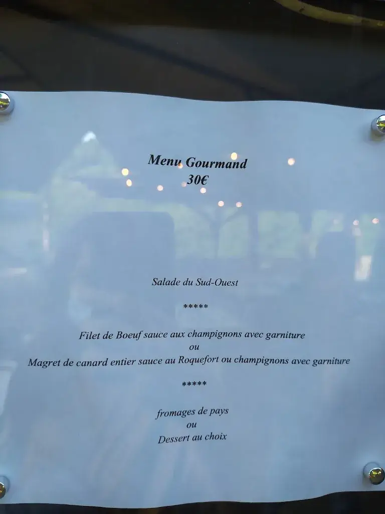 Menu_Restaurant Lou Castel_Nages_immagine_2