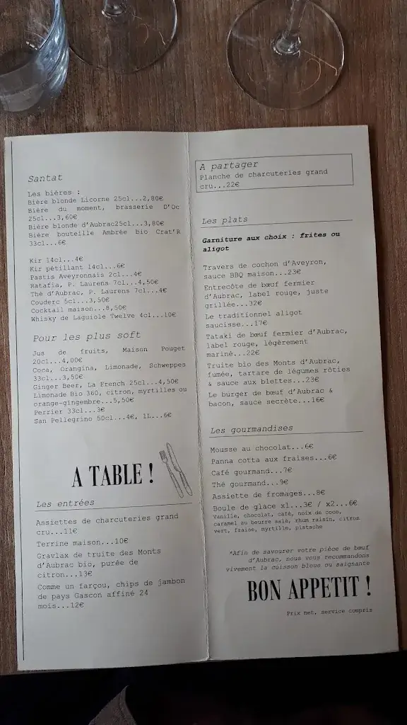 Menu_Auberge du Taureau_Laguiole_image_4