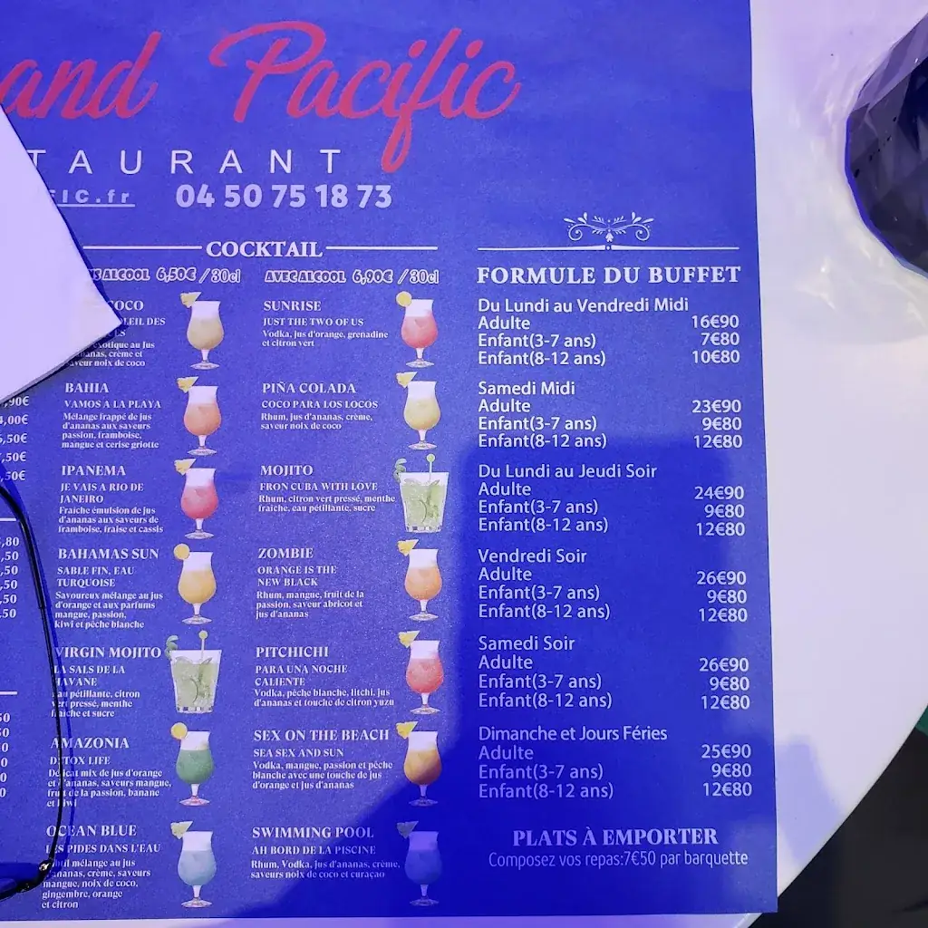 Menu_Grand Pacific_Saint-Julien-en-Genevois_immagine_4