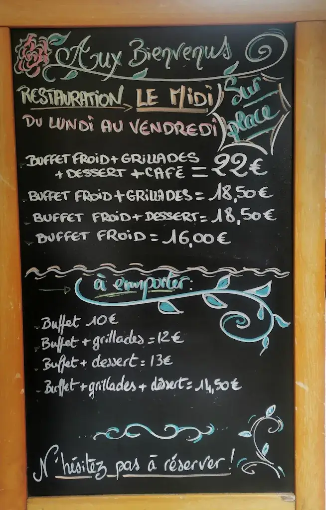 Menu_AUX BIENVENUS Epicerie Bistrot_Fontanes_image_1