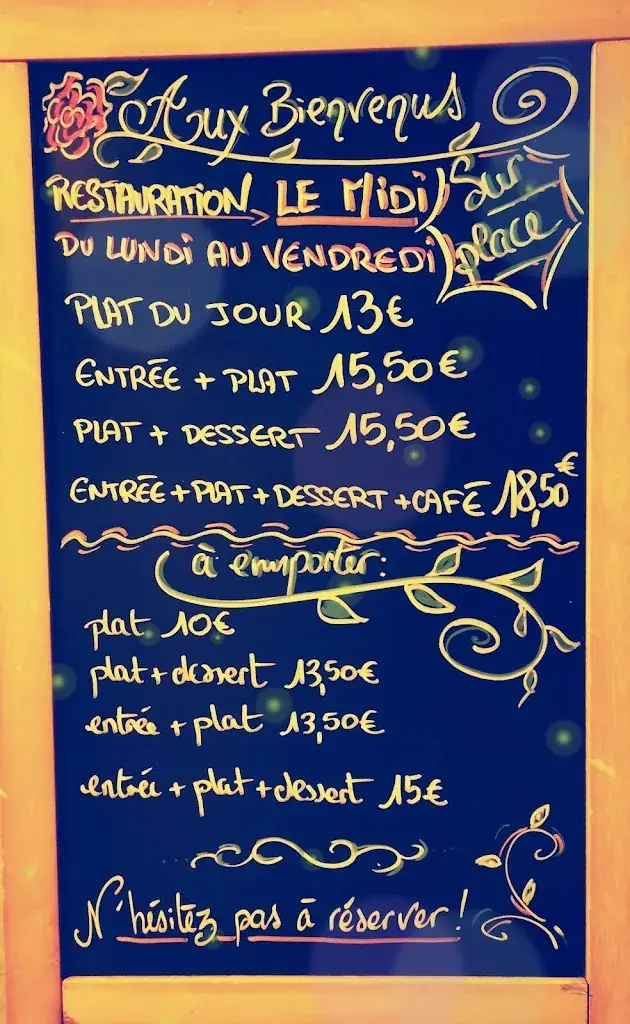 Menu_AUX BIENVENUS Epicerie Bistrot_Fontanes_image_2