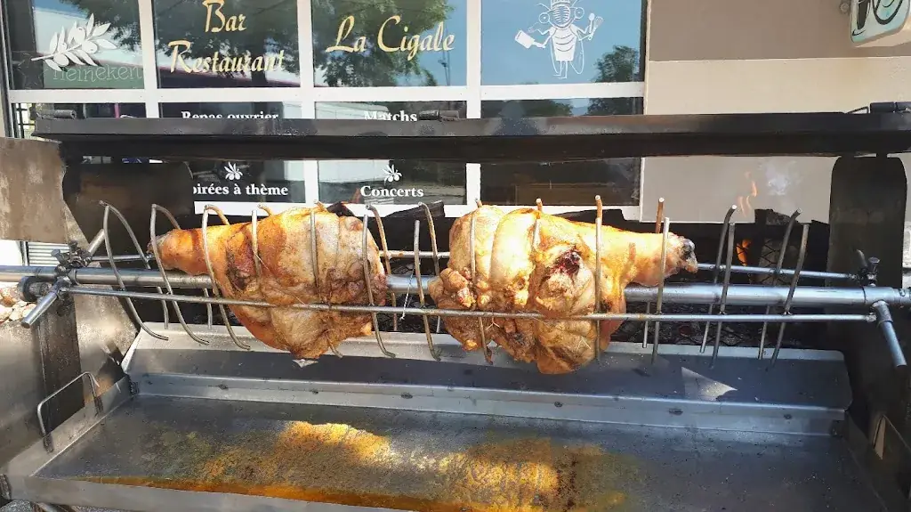 La cigale restaurant in Beauregard-Vendon