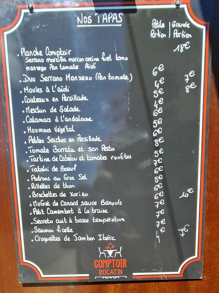 Menu_Le Comptoir Rocatin_Laroque-des-Albères_image_3