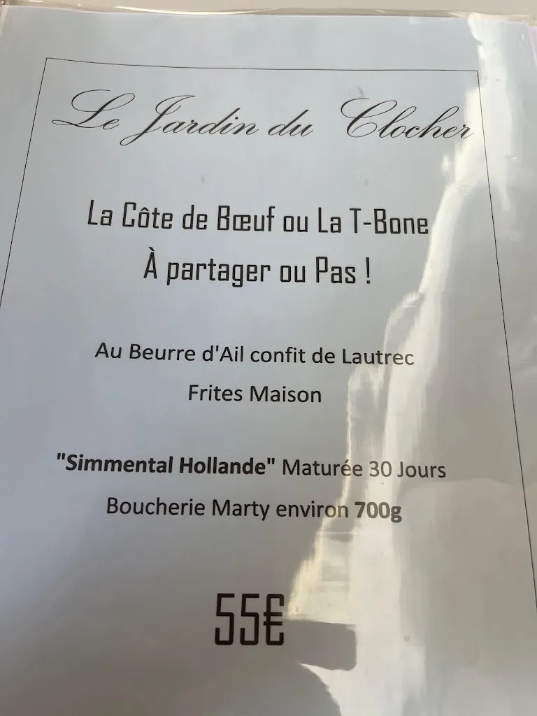 Menu_Le Jardin du Clocher_Lautrec_image_4