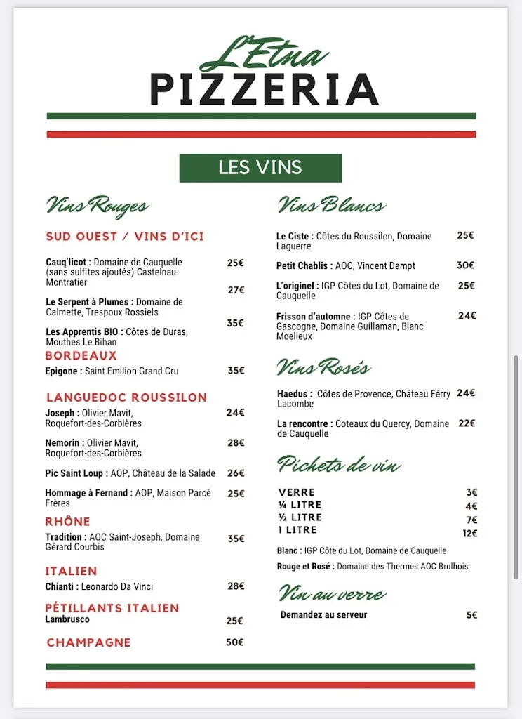 Menu_Etna pizza & burger_Lauzerte_image_3