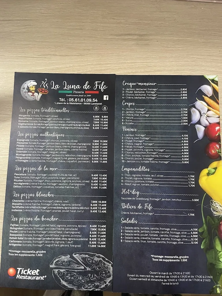 Menu_La Luna de Fifo_Lavelanet_image_1