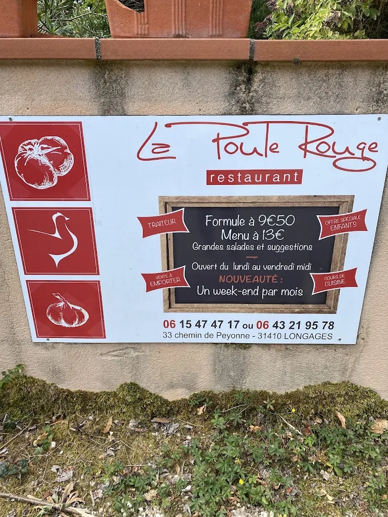 Menu_La poule rouge_Longages_image_2