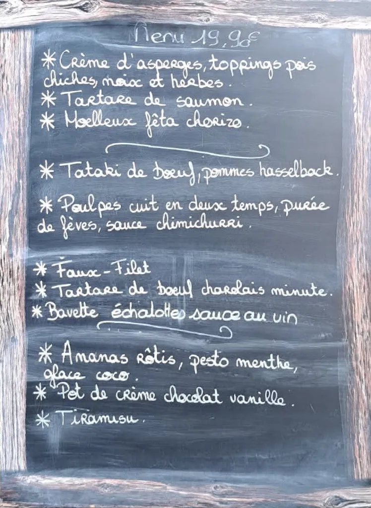 Menu_Restaurant le bistrot de l eden_Noé_image_1