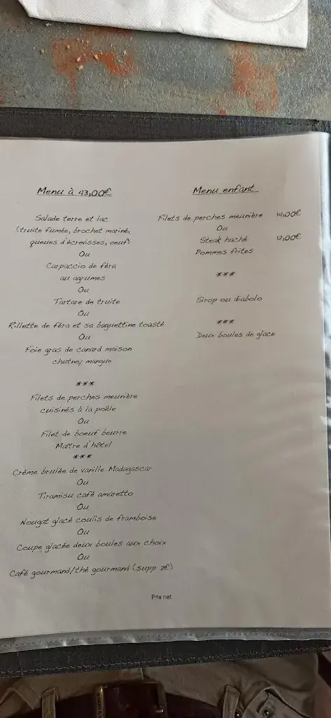 Menu_Restaurant Le Léman_Margencel_image_3