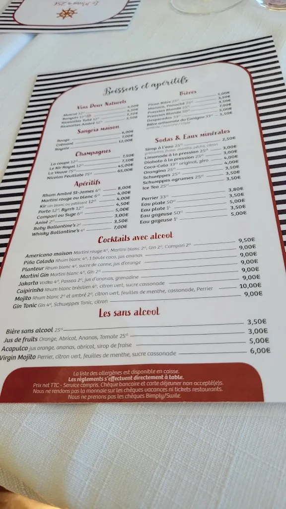 Menu_Le Lamparo Le Barcarès_Barcarès_image_3