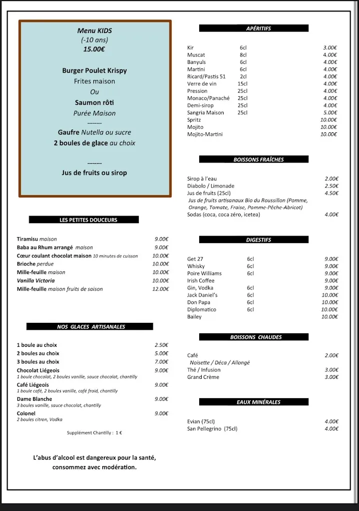 Menu_La Cuisine Des Filles_Barcarès_image_2